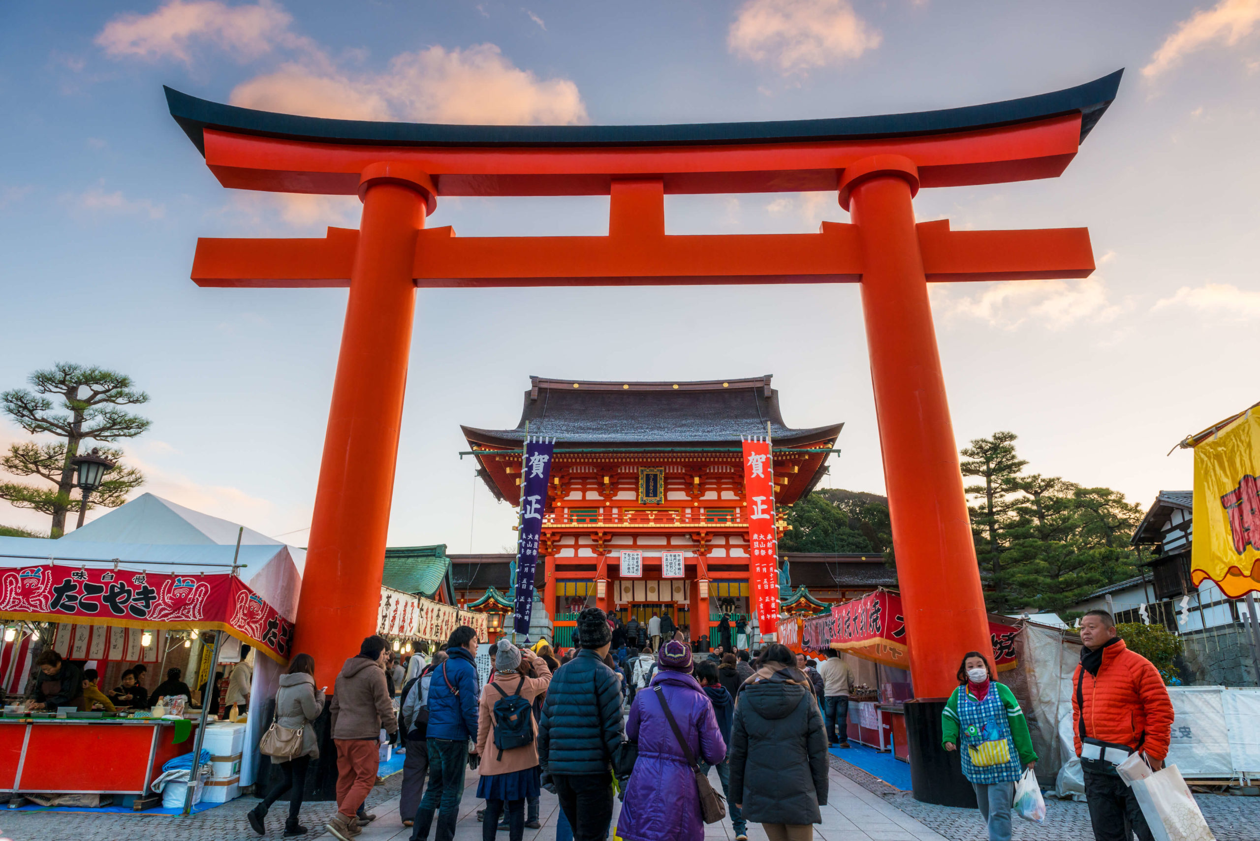 New Year's shrine visit a business aisatsu ritual