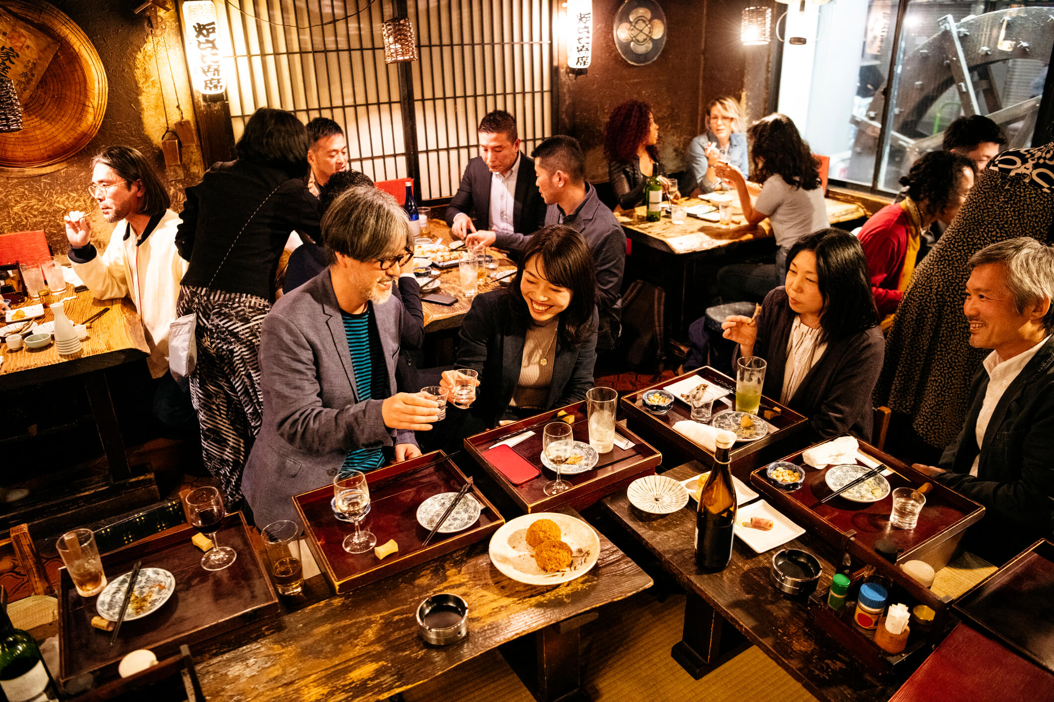 business socializing in Japan