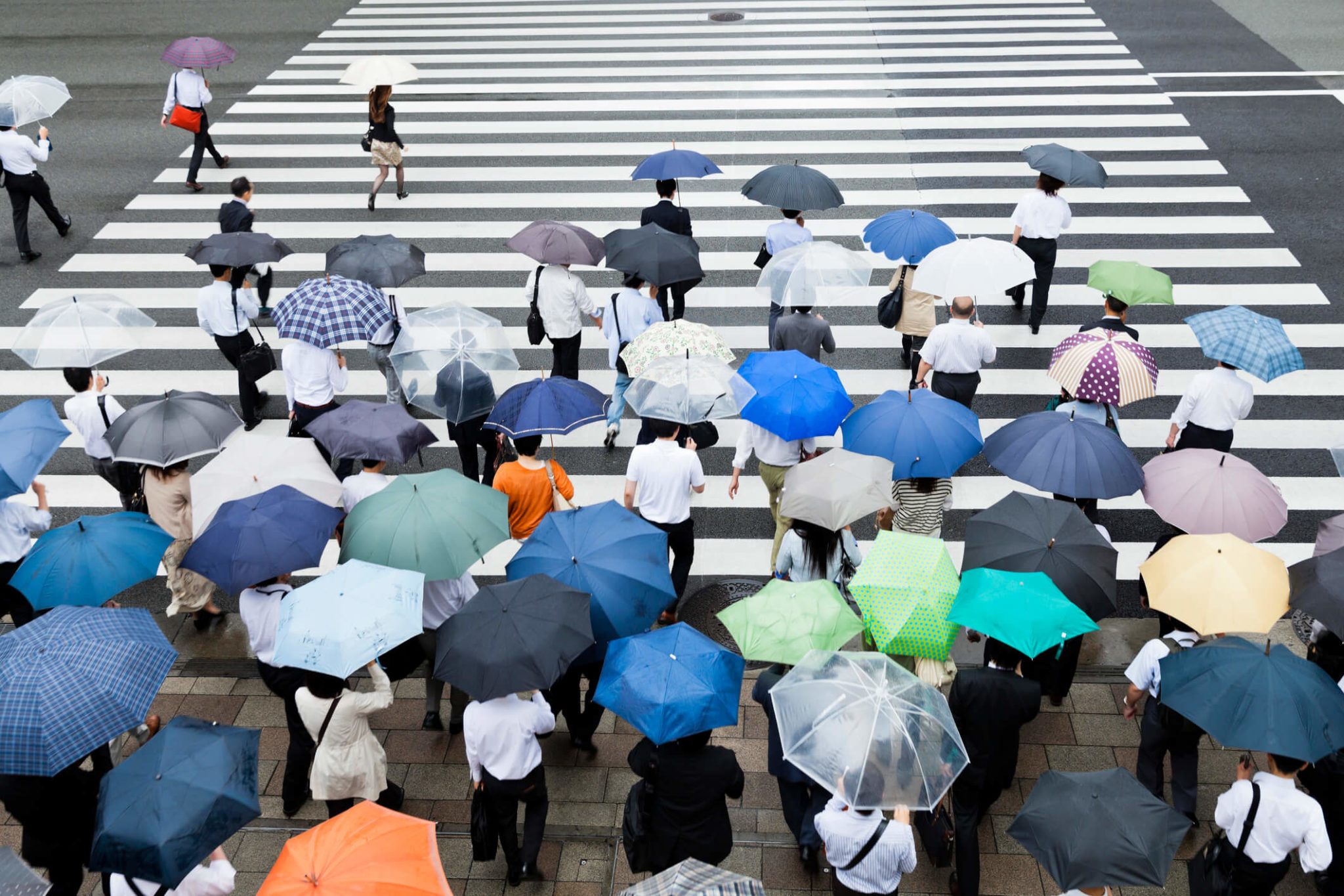 In Japan, it pays to carry an umbrella and to be on time Japan